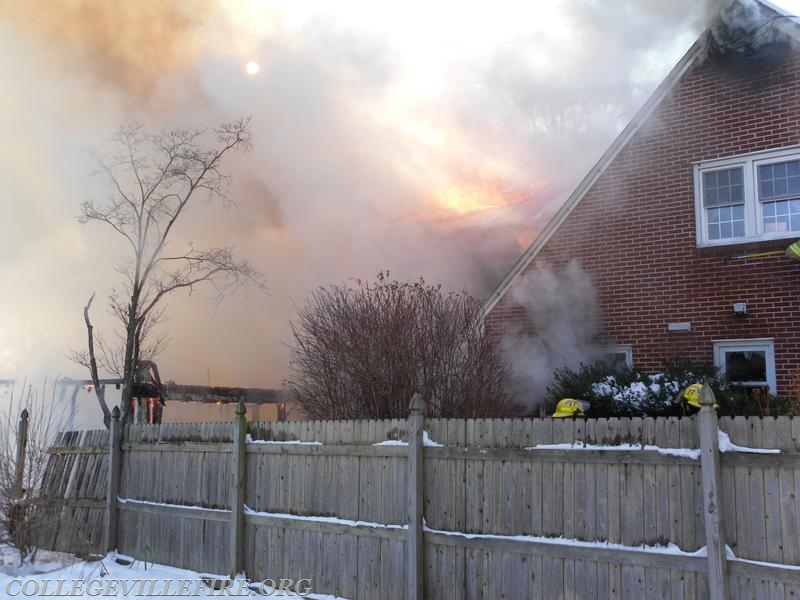 Dwelling Fire, 6th Avenue, Collegevile Borough